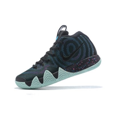 Nike Erkek Kyrie 4 80s Siyah / Küpe Çiçeği Basketbol Ayakkabısı Türkiye - BDZZ6LL1